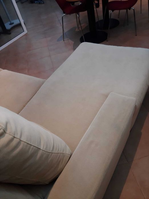 Sofá Chaise Long em tecido