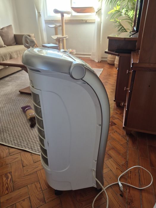 Air Cooler portátil com rodas e pega