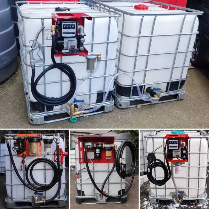 В наявності! Мобільна заправка єврокуб Ємність 1000 л з ПРК Еврокуб