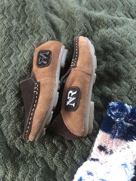 Туфлі натуральний замш