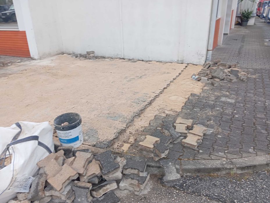 Limpezas demolições pintura calçada