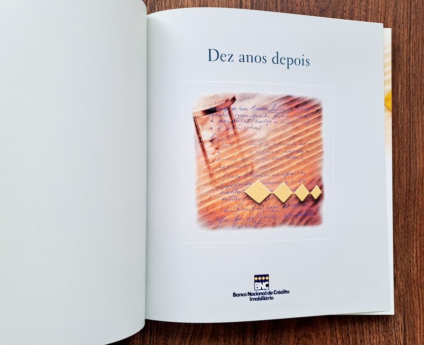 Livro BNC Banco Nacional de Crédito Imobiliário 'Dez anos depois'