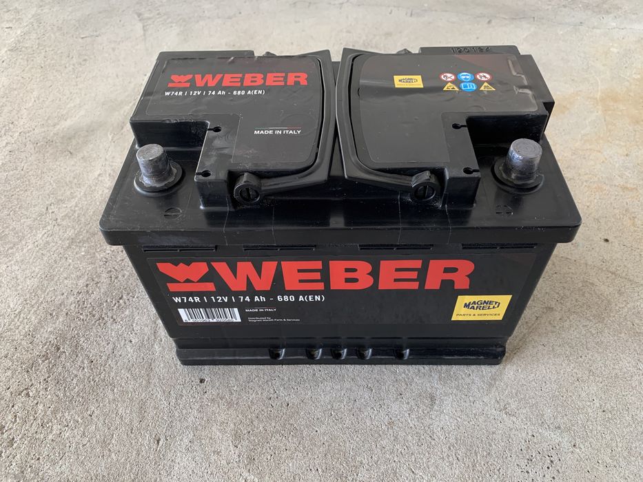 Bateria Varta A4/H15 105Ah L3 WEBER MotorCell Optima Nissan 4 Jantes 16” BBS Montreal 5x100 VW Carregador