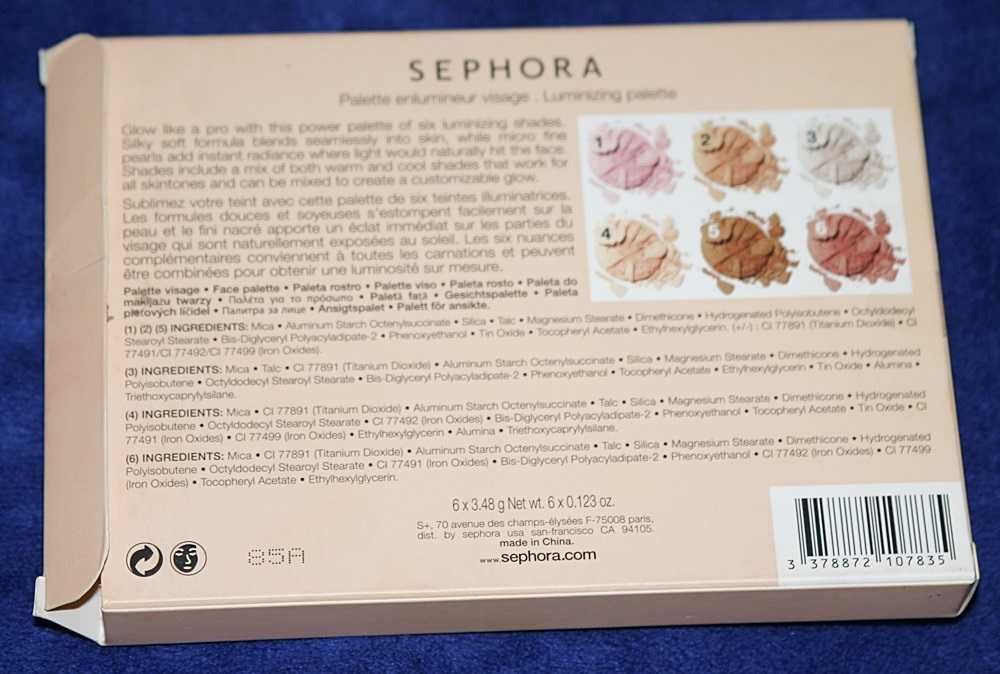 SEPHORA PALETA do makijażu twarzy -illuminate