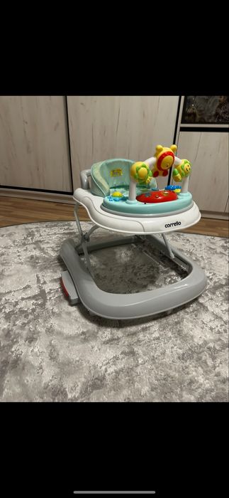 Дитячі ходунки 3 в 1 (ходунки, гойдалки, каталка) CARRELLO Libero