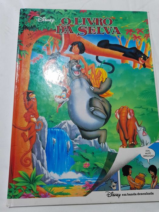 Livro Disney - O Livro da Selva em BD