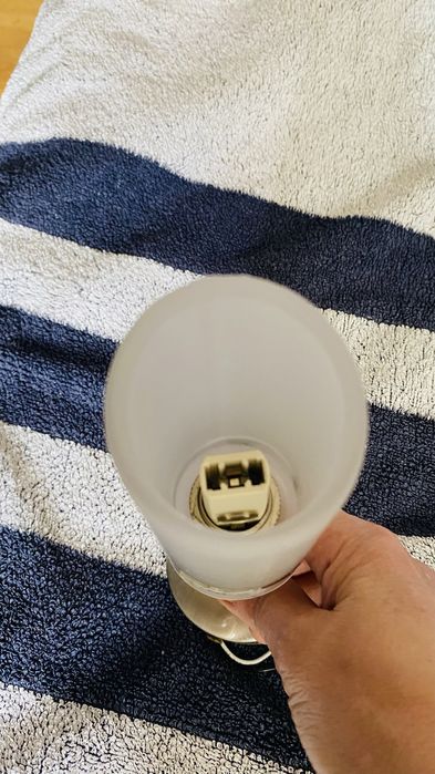 Espelho de WC com aplique