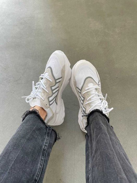 Кроссовки Женские Adidas Ozweego White/Жіночі Кросівки Адідас Озвіго/Кроссовки адидас Озвиго