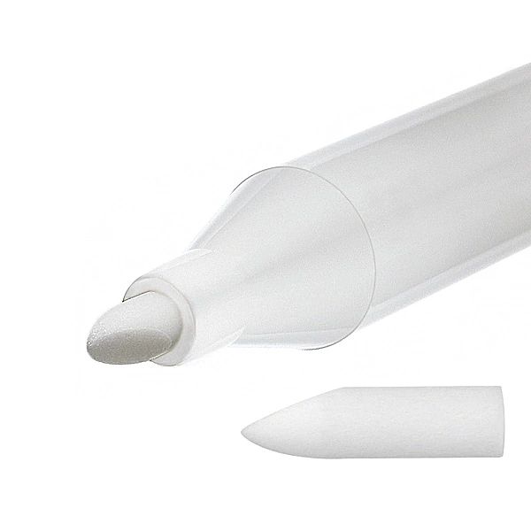 Korektor lakieru do paznokci z wymiennymi końcówkami - żółty / Bass Co