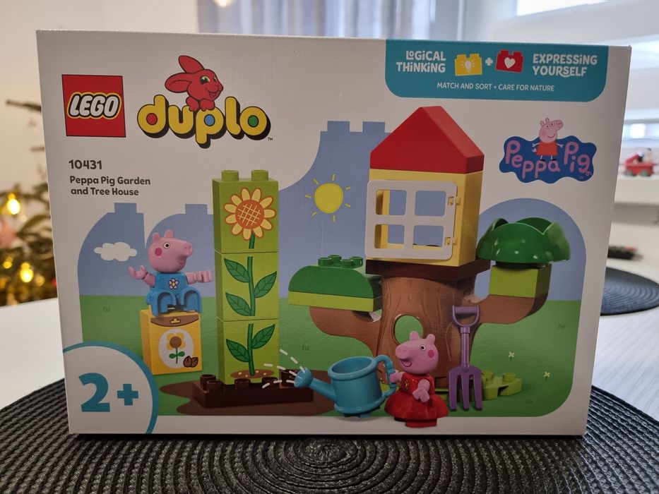 Набір Lego duplo "пеппа сад і будиночок на дереві", стан ідеал!