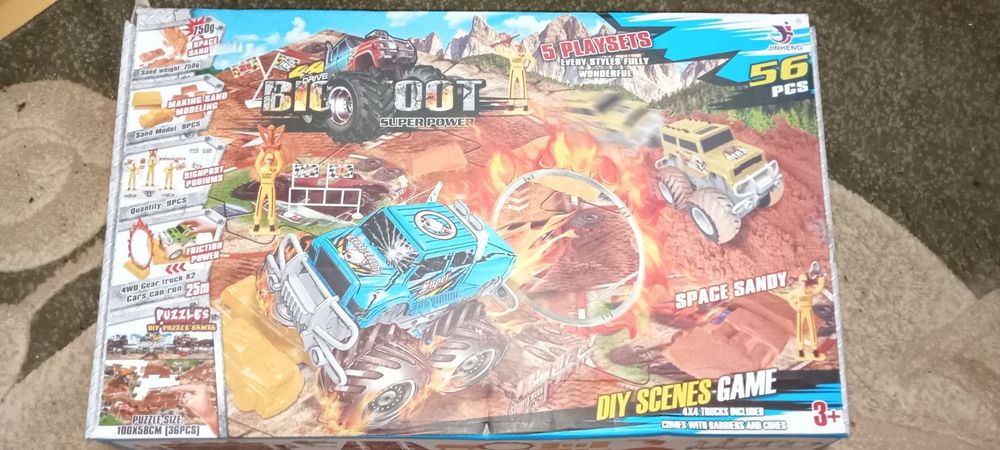 Трек з машинами монстр-трек авто-трек трек пазл