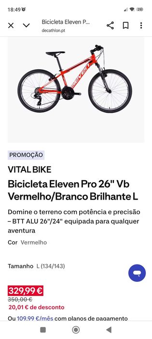 Bicicleta eleven pro