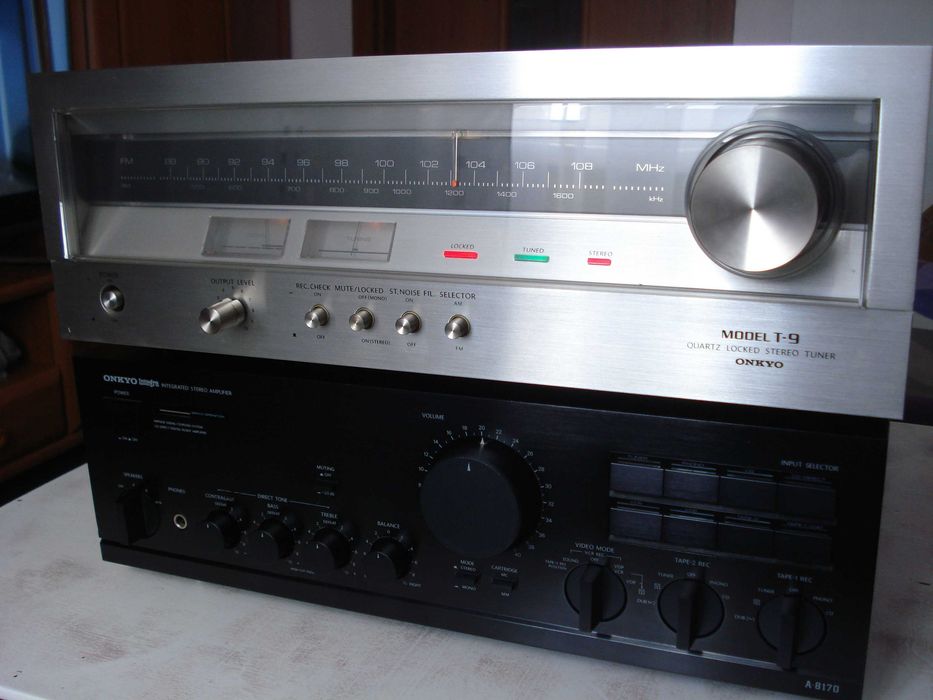 Підсилювач "Onkyo" Integra A-8170, еквал. EQ-101, тюн. Model T-9