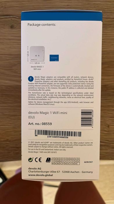 Transmiter sieciowy DEVOLO MAGIC 1 WLAN