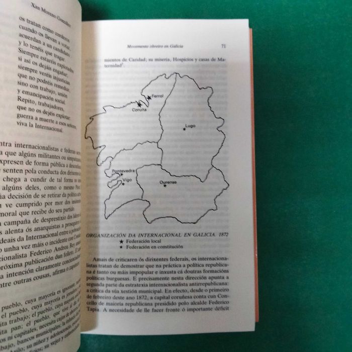 O Movemento Obreiro en Galicia - Catro Ensaios -  Barreiro Fernández