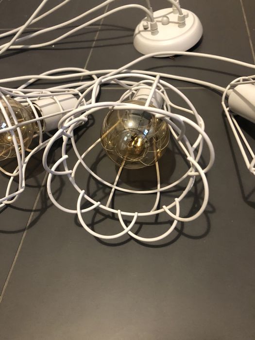 Lampa sufitowa  biała!