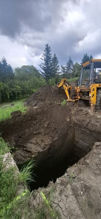 Usługi koparko ładowarką