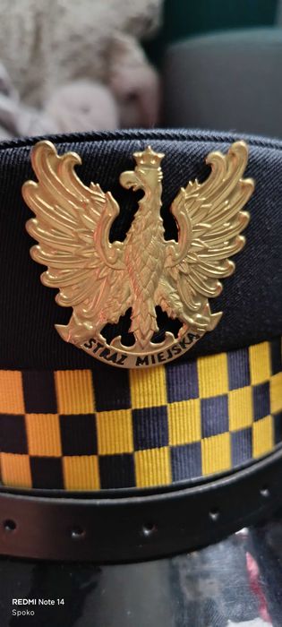Czapka straż miejska