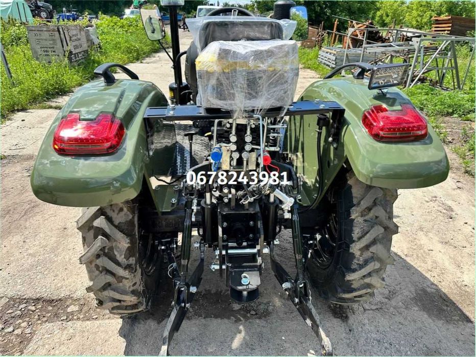 Мінітрактор Файтер Т-254 Примусова гідравліка безкоштовна доставка