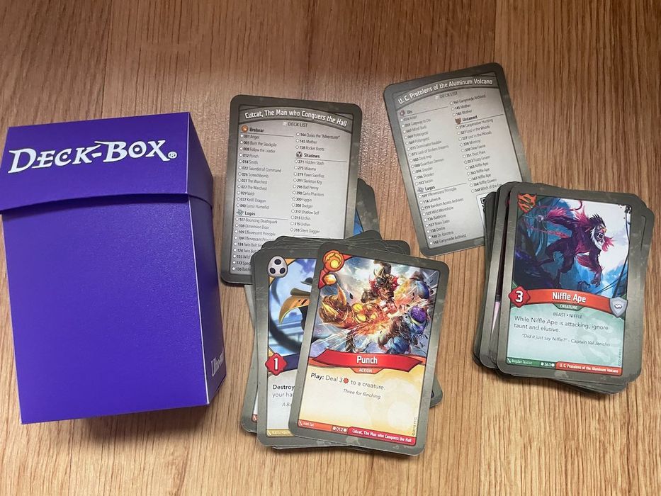 Keyforge 2 decki