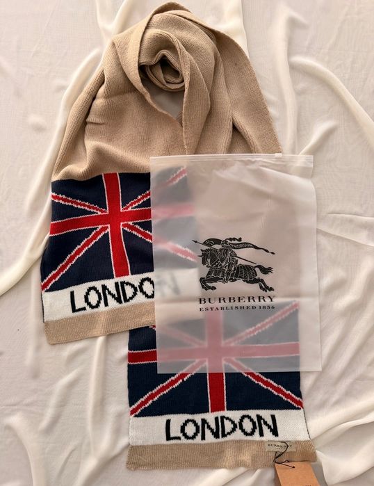 Шарф Burberry London Beige Новий