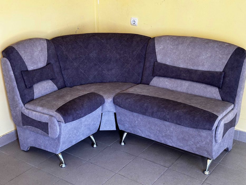 Кухонний куток, комфортний м'який кухонний уголок з миючої тканини