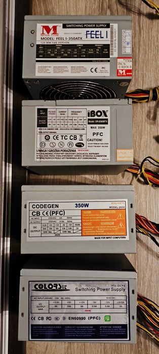 Zasilacz ATX Feel I 350W Sprawny