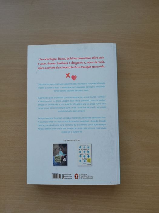 Livro "Sem Fôlego" de Jennifer Niven