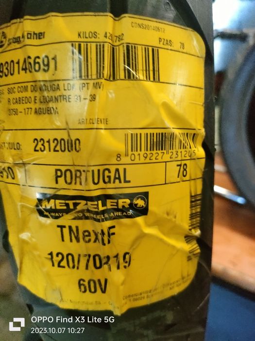 Pneus novos e usados