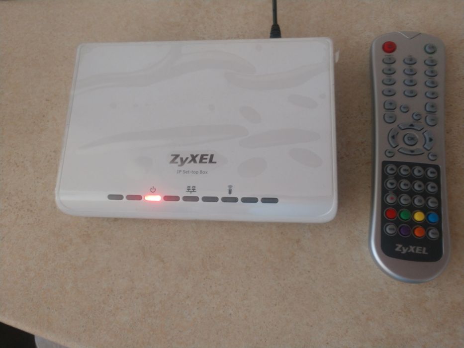 IPTV Приставка. Ресивер IP телевидения Zyxel STB-1001S.