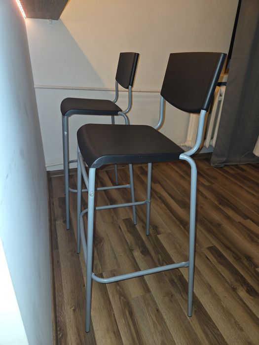 2x Hoker / Krzesło barowe 100 cm