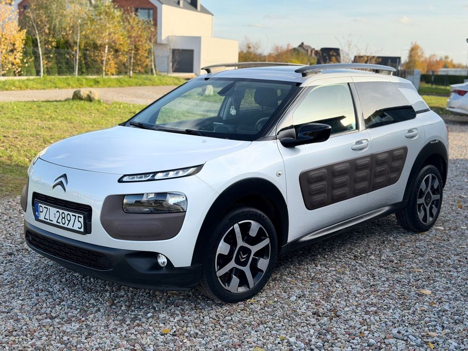Citroën C4 Cactus Led_Panorama_Kamera_Tempomat_Brazowy Środek