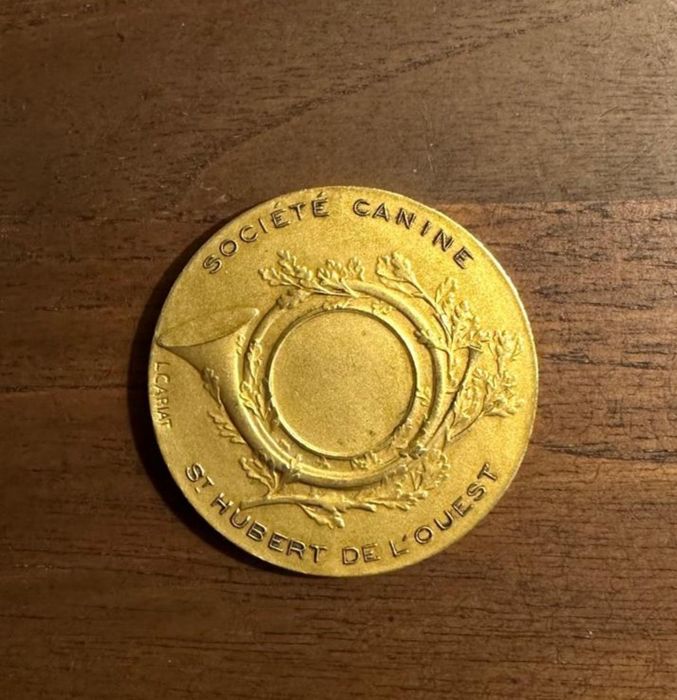 Medalha provas de caça Francesa