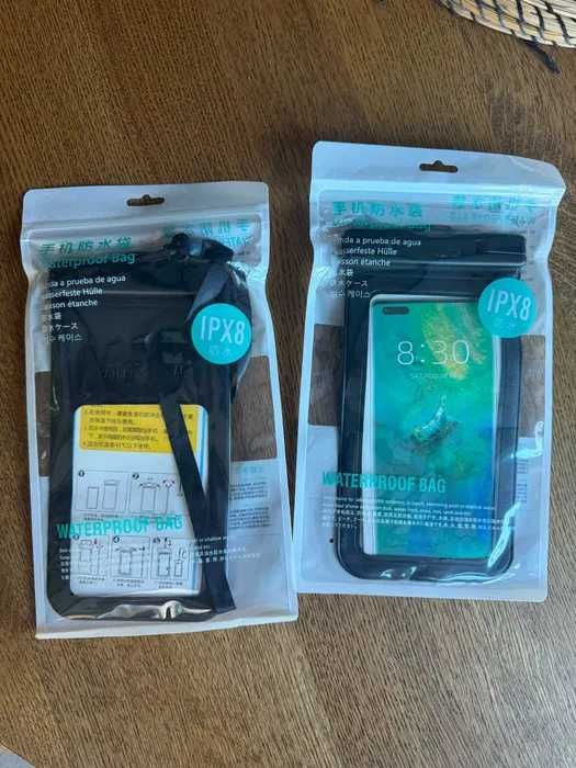 Kit 2 Bolsas Impermeáveis para Telemóvel (IPX8)