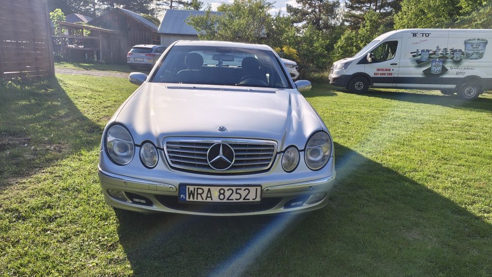 Mercedes w211 2.2cdi bardzo oszczędny.