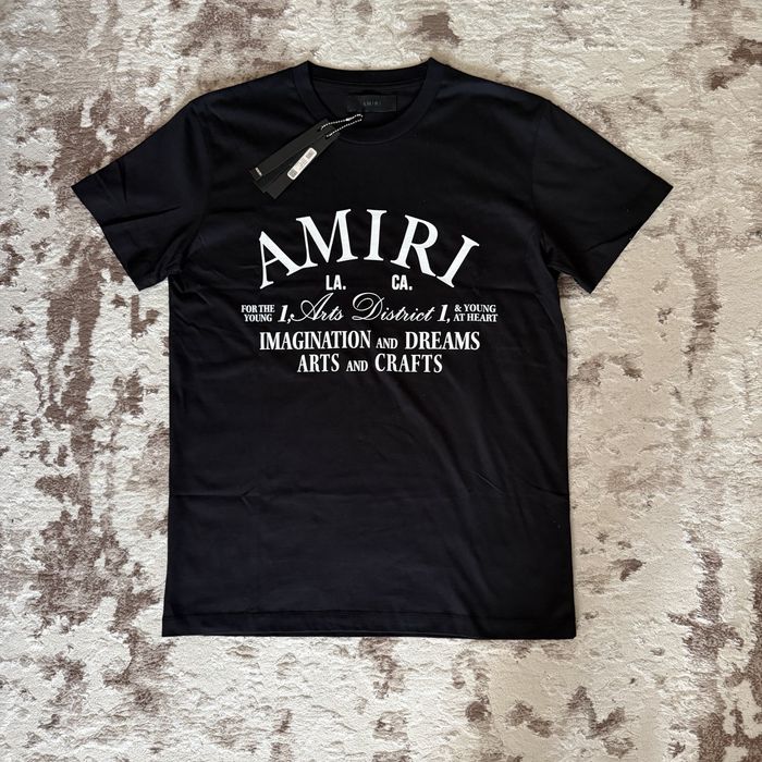 Футболка Amiri Black Амири Черная