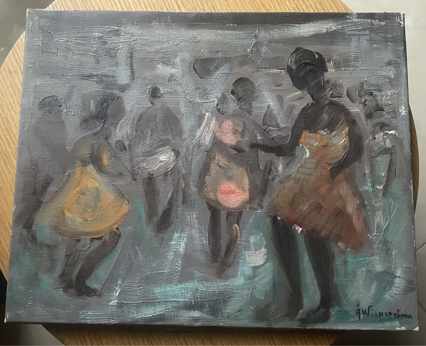 Obraz olejny na płótnie wym. 41x33 cm