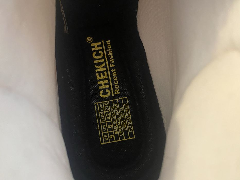 CH258 CBT Roma Men's Boots White (42/43)