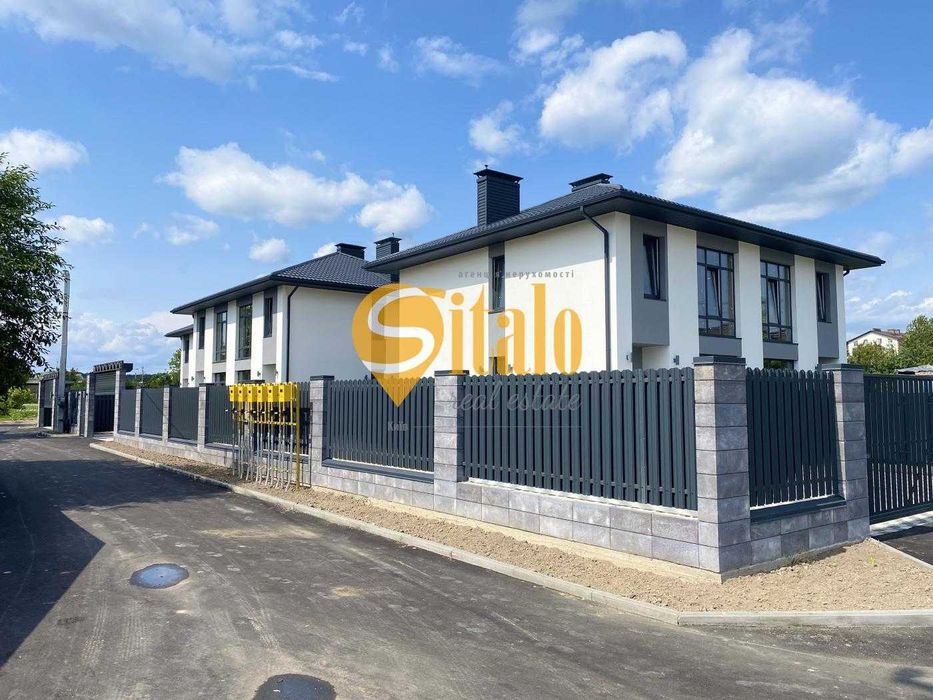 Будинок (дуплекс) серед природи: поруч школа, ліс та озеро Ходосівка