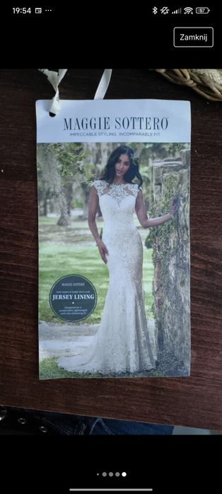 Sprzedam przepiękną suknię ślubną Maggie Sottero