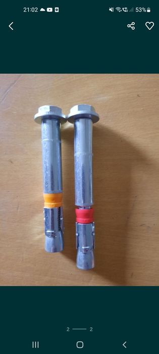 Dyble kotwy do betonu  fi 8,10,12,15,16