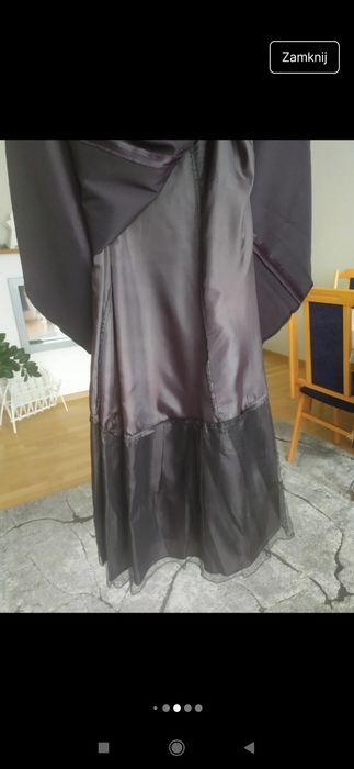 Suknia wieczorowa długa.