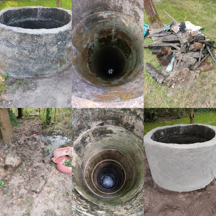 STUDNIA - STUDNIE KRĘGOWE Renowacja / Czyszczenie Studni