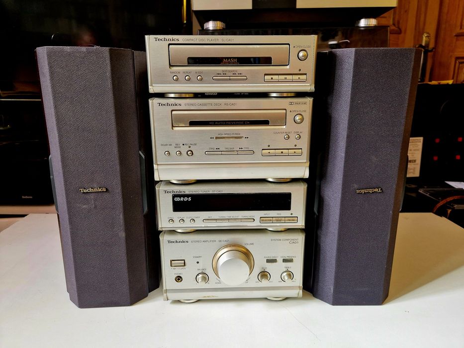 Wieża Technics -amplifier,tuner , deck  i CD