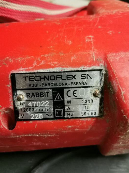 Vibrador Betão TECHNOFLEX com AGULHA