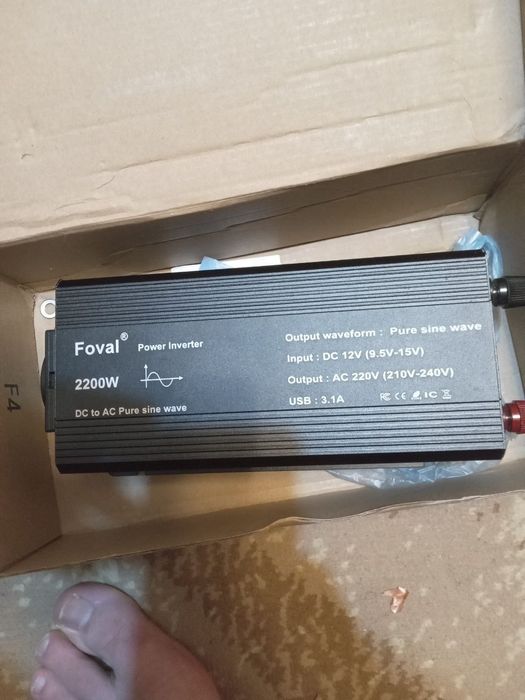 Продам инвертор Foval 2200W под ремонт
