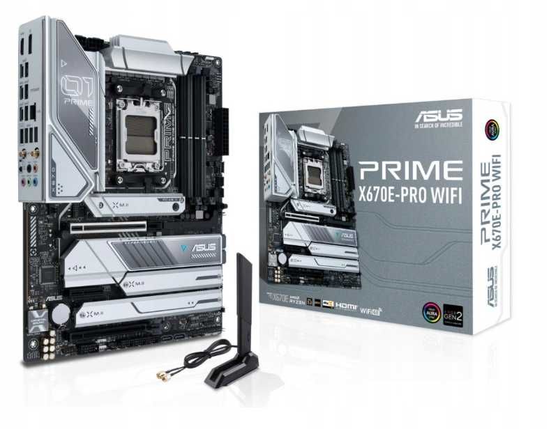 Płyta główna ATX ASUS X670E-PRO WIFI box gwarancja nr. 554154