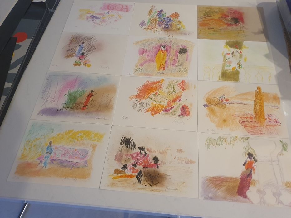 Goa, de Júlio Resende, pequenas serigrafias