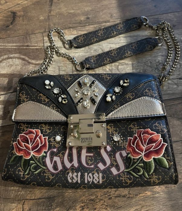 Torebka guess haft koraliki