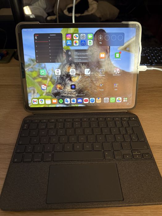 Ipad 11 2022 M2 Silver 128gb Wifi + Logitech Capa